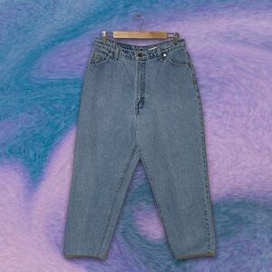 ♥︎ Levi’s RARE 606 Vintage Orange/White Tab Jeans ♥︎